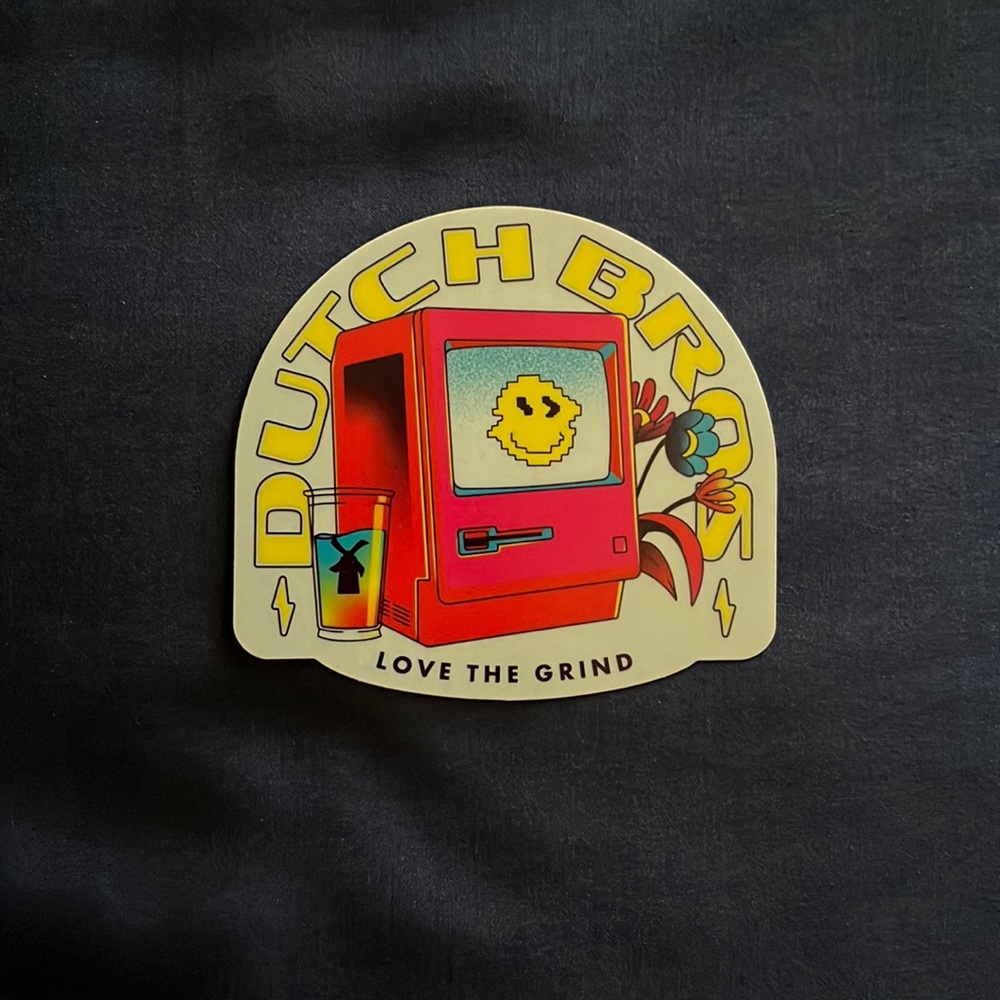 March 2022 Dutch Bros Sticker